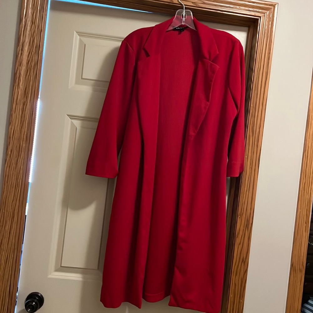 Red blazer